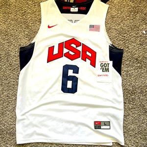 Lebron James team USA Jersey